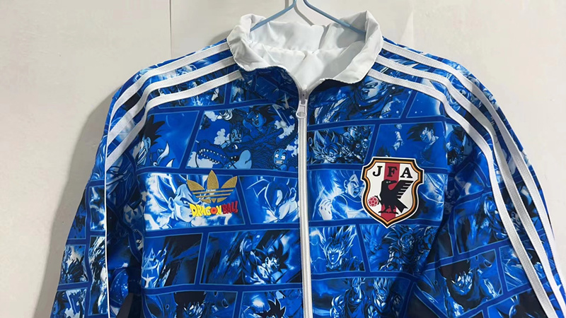 (S-3XL) 2024-2025 Japan Blue&White Double-Sided Wear Thailand Trench Coats-0255
