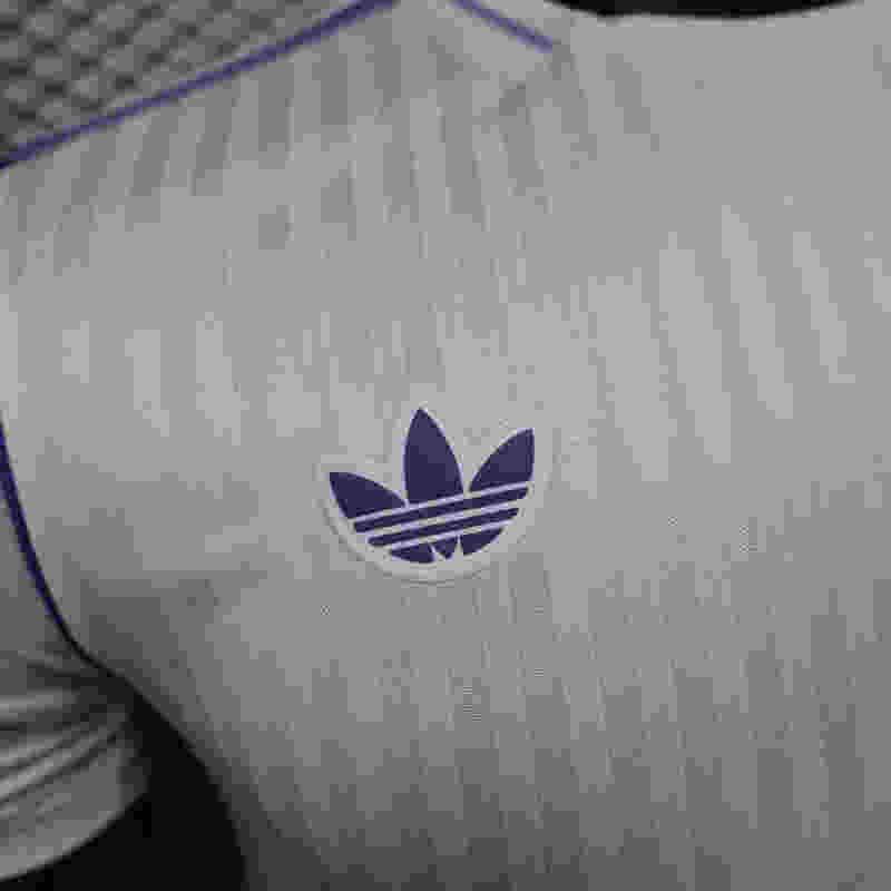 Player Version 2025-2026 Real Madrid White Thailand Soccer Jersey AAA-888
