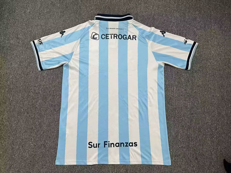 (s-4xl)25-26 Racing Club de Avellaneda Home Blue&White Thailand Soccer Jersey AAA-512