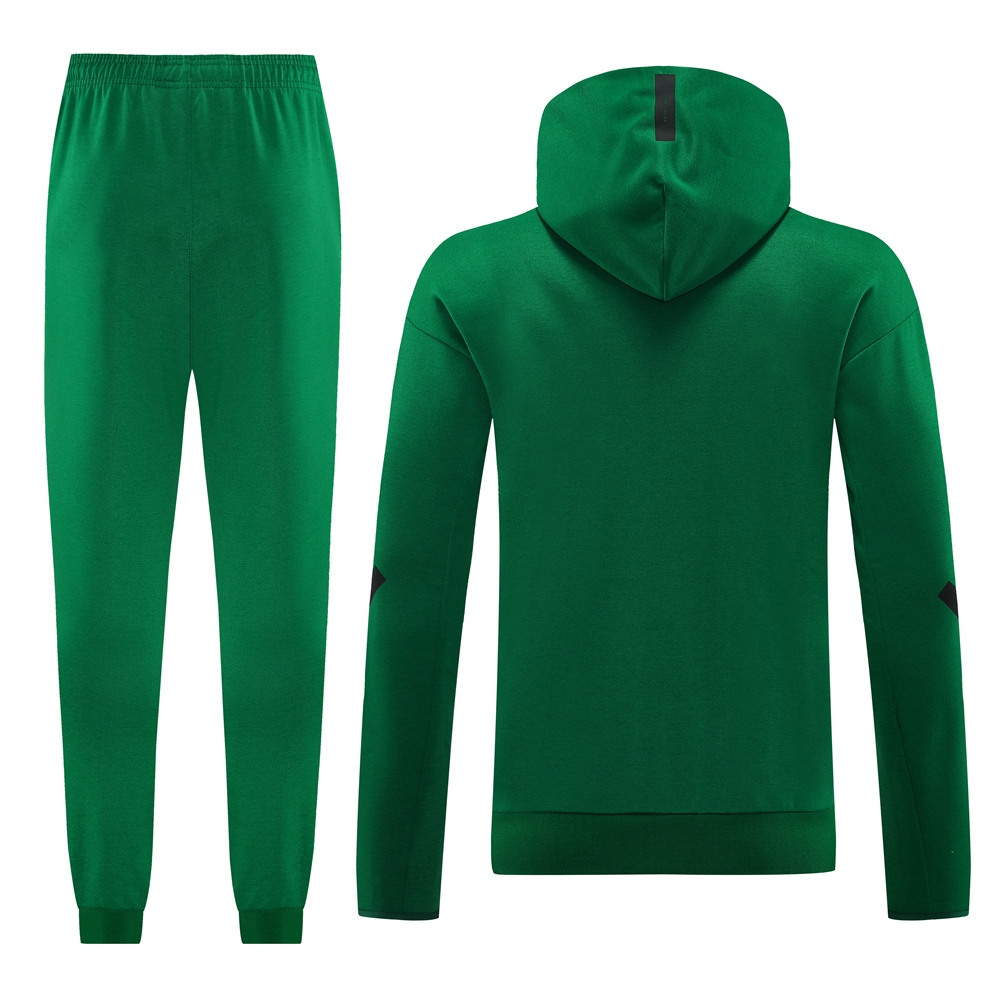 2024-2025 Adidas Green Thailand Soccer Jacket Uniform With Hat-LH