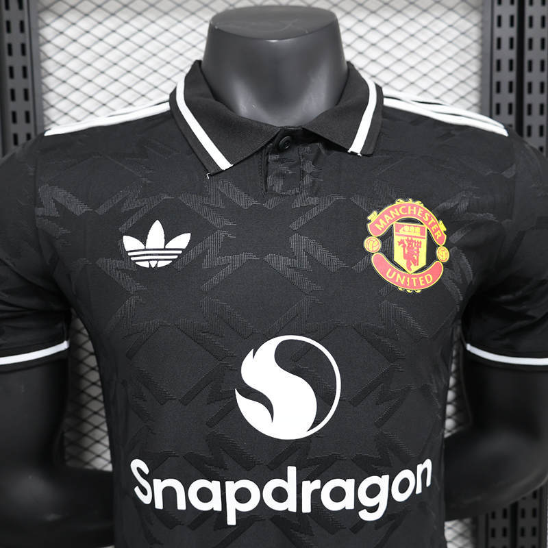 Player Version 2024-2025 Special Version Manchester United Black Thailand Soccer Jersey AAA-888