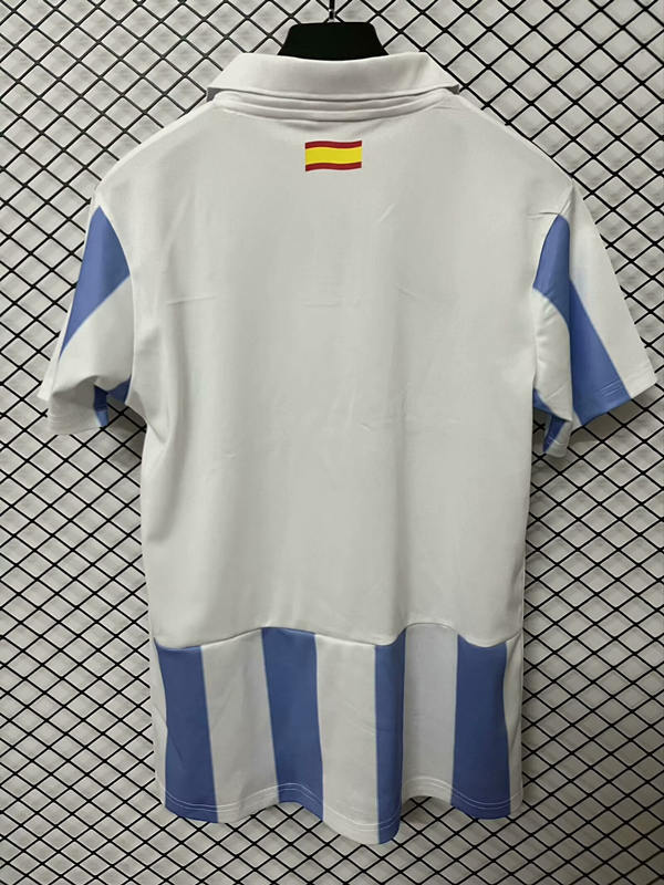 Retro Version 2013 Málaga CF Home Blue&White Thailand Soccer Jersey AAA-2044