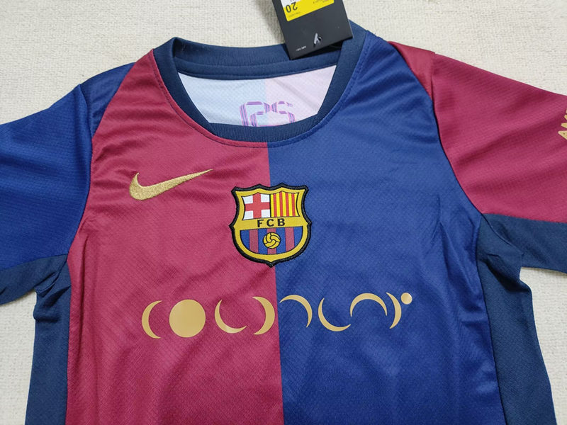 2024-2025 Special Version Barcelona Red&Blue Kid/Youth Soccer Uniform-507