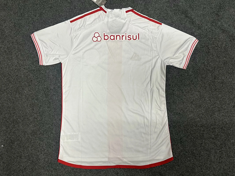 (S-4XL) 2024-2025 Brazil SC Internacional Away White Thailand Soccer Jersey AAA-GB