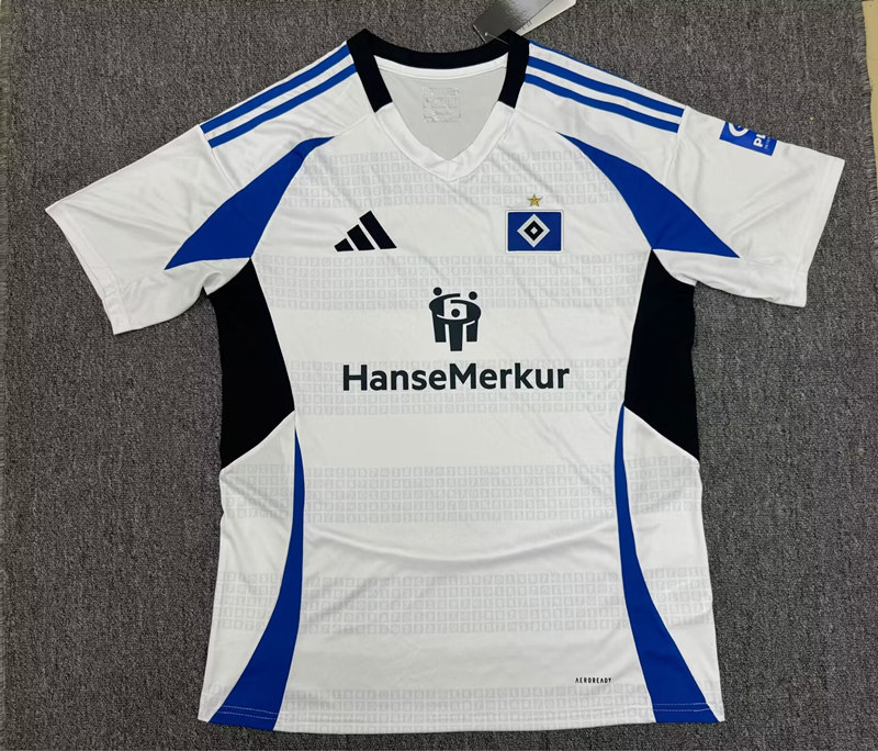 2024-2025 Hamburger SV Home White Thailand Soccer Jesrey AAA-416