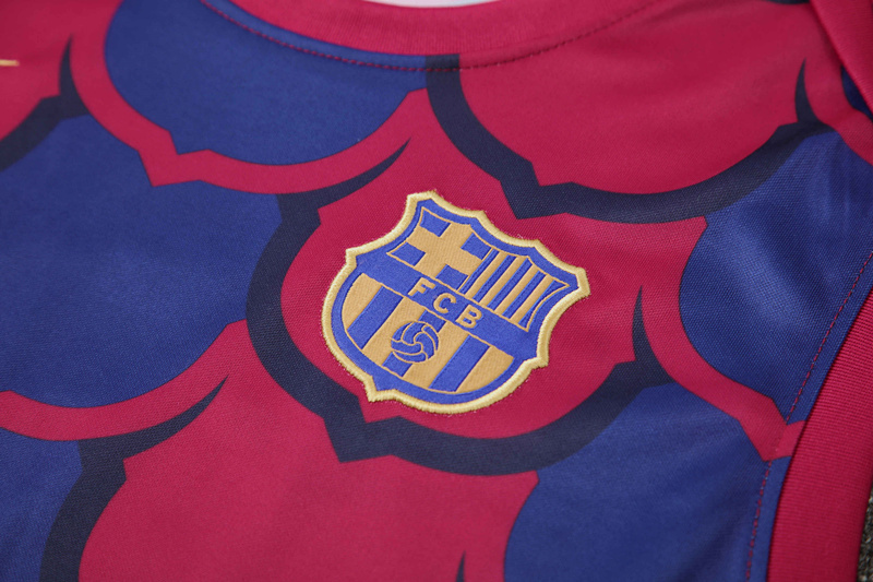 2024-25 Barcelona Red&Blue Thailand Soccer Vest Uniform-418
