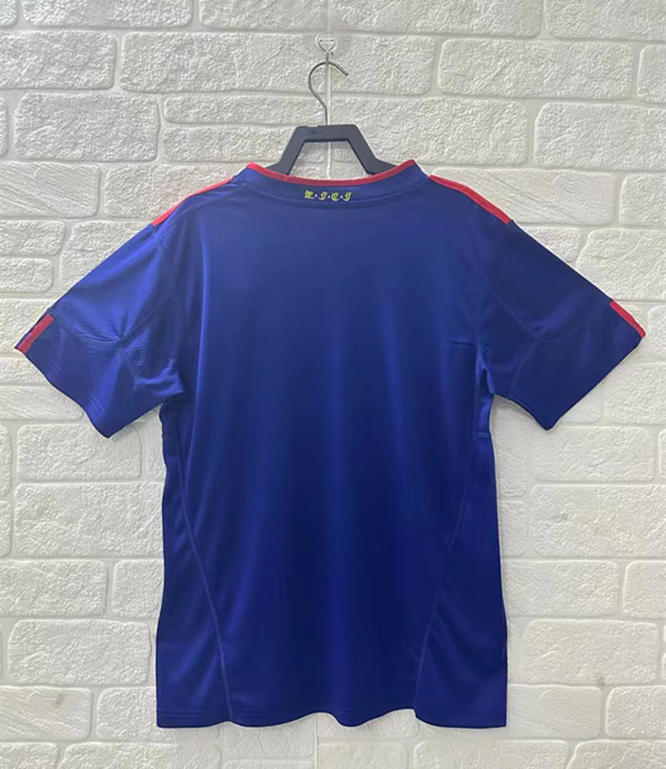 Retro Version 2010 Spain Away Royal Blue Thailand Soccer Jersey AAA-C2045