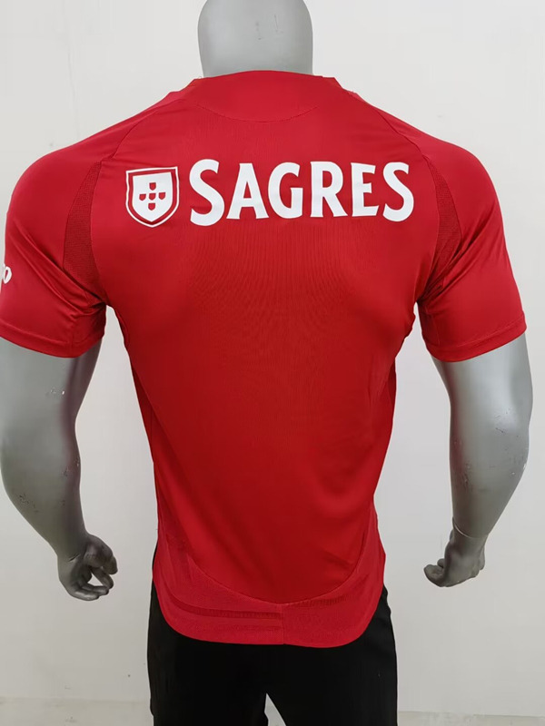 Player Version 2024-2025 Benfica Home Red Thailand Soccer Jersey AAA-7959