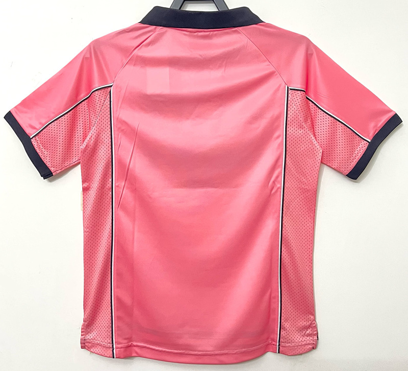 Retro Version 97-98 Juventus Away Pink Thailand Soccer Jersey AAA-503