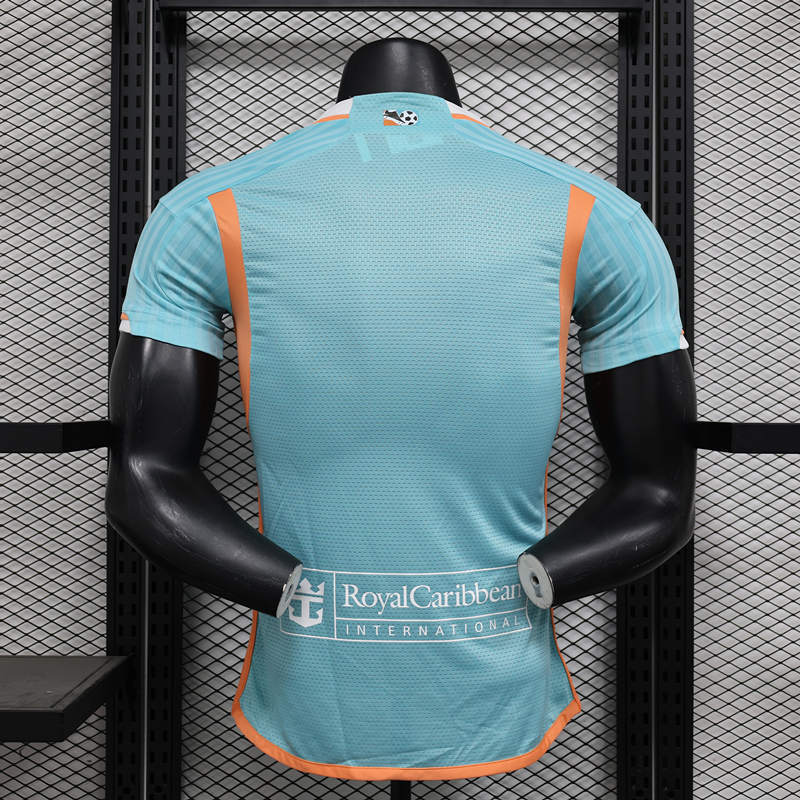Player Version 2024-2025 Inter Miami CF 2nd Away Light Blue Thailand Soccer Jersey AAA-888