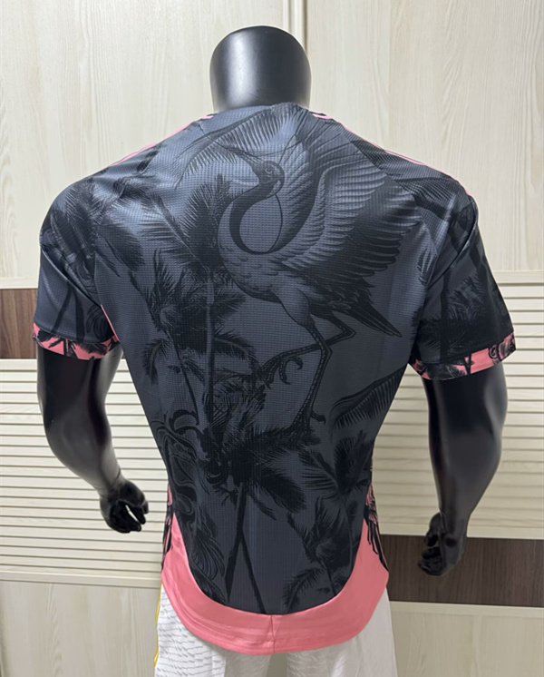 Player Version 2025-2026 Inter Miami CF Black Thailand Soccer Jersey AAA-9812