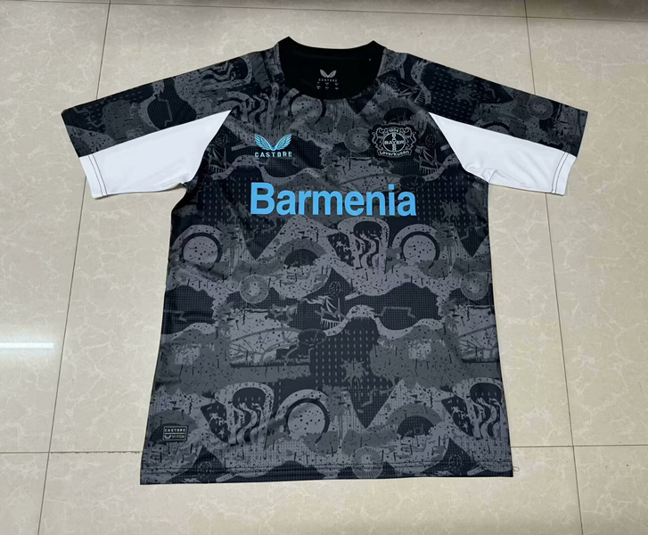 2024-2025 Bayer 04 Leverkusen 2nd Away Black Thailand Soccer Jersey AAA-2044