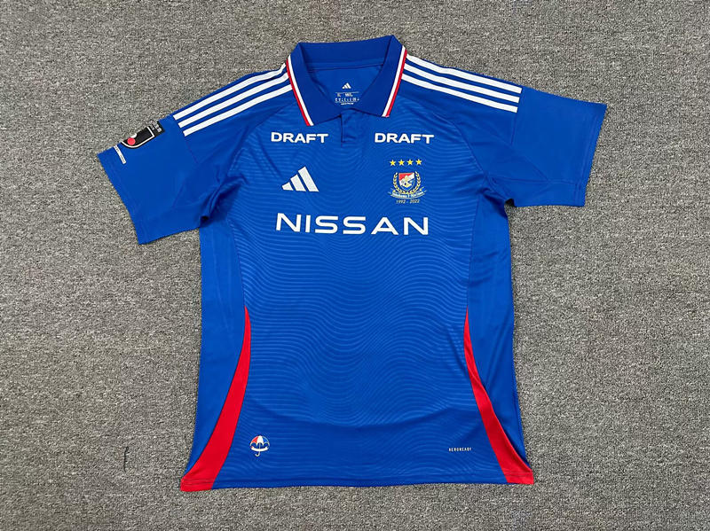 （s-4xl）25-26 Yokohama FC Home Blue Thailand Soccer Jersey AAA-512