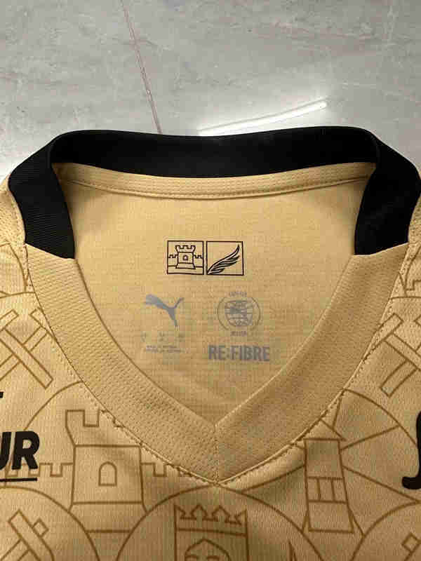 2024-2025 RC Lens Goalkeeper Khaki Thailand Soccer Jersey AAA-5303