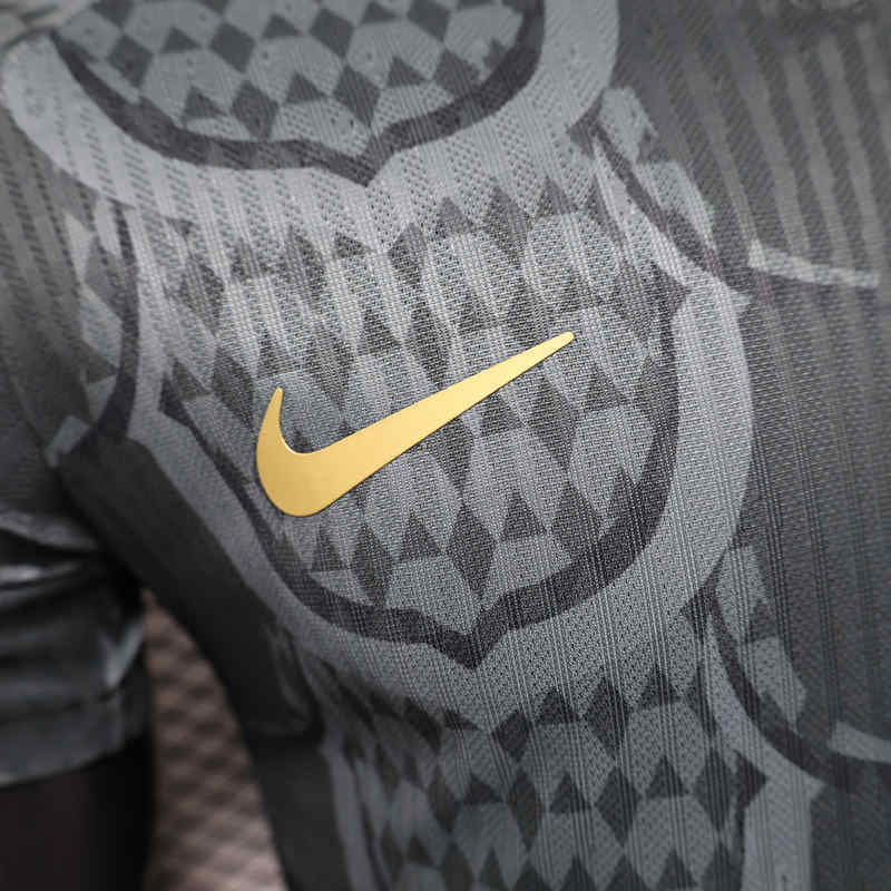 Player Version 2025-2026 Special Version Barcelona Black&Gray Thailand Soccer Jersey AAA-888