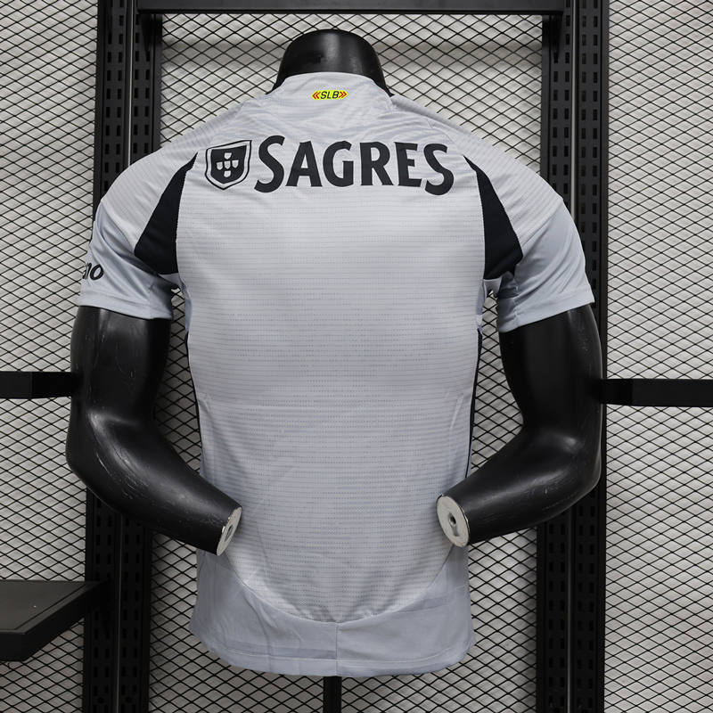 Player Version 2024-2025 Benfica Away Gray Thailand Soccer Jersey AAA-888