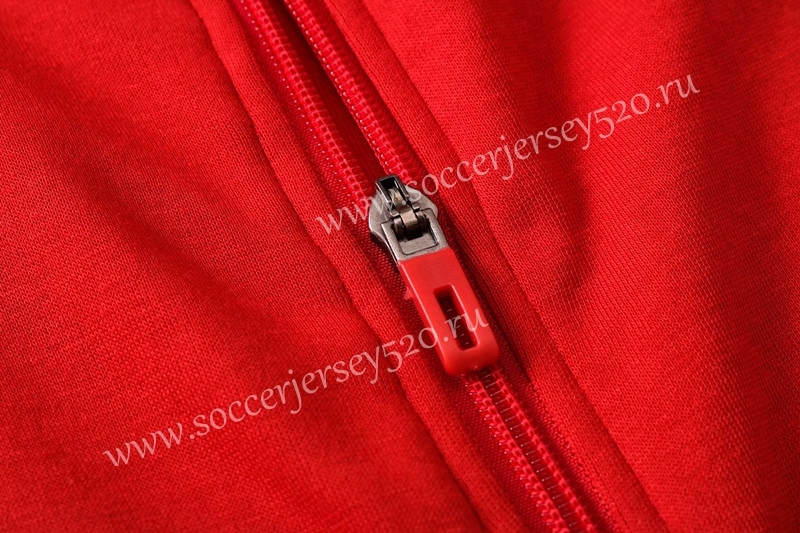 2020-2021 Nike Red Thailand Soccer Jacket Uniform With Hat-815