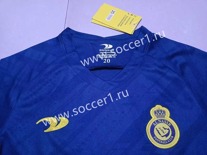 2023-2024 Al-Nassr FC Away Royal Blue Kids/Youth Soccer Unifrom-507