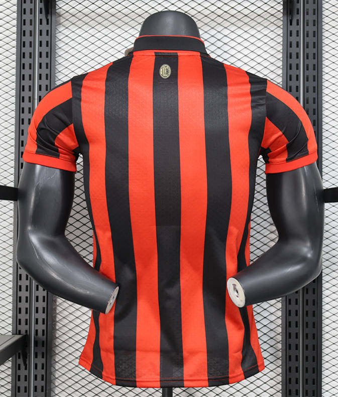 Player Version 2025-2026 Anniversary AC Milan Red&Black Thailand Soccer Jersey AAA-888