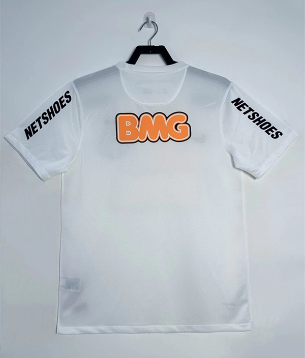 With Shoulder Patch Retro Version 12-13 Santos FC Home White Thailand Soccer Jersey AAA-811