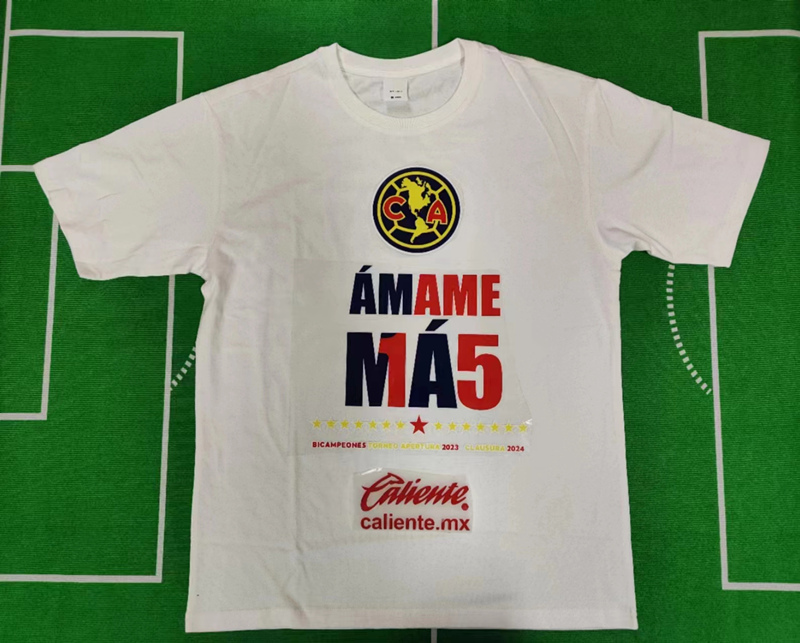 2024-25 Commemorative Edition Club America Yellow Thailand Soccer Jersey AAA-912