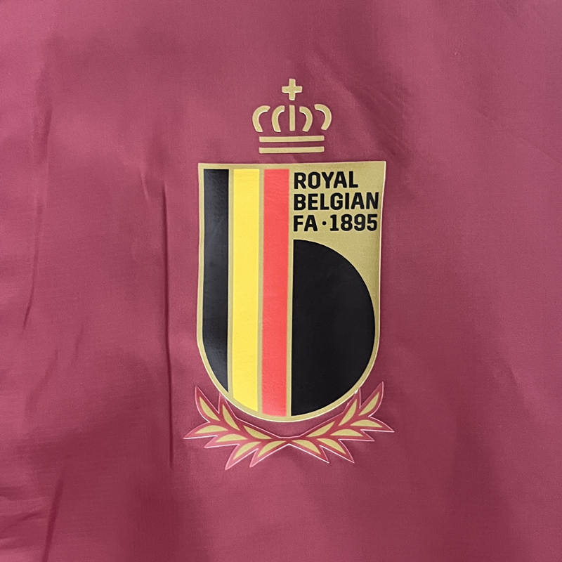2024-2025 Belgium Maroon&Beige Thailand Double-Sided Wear Thailand Trench Coats-0255