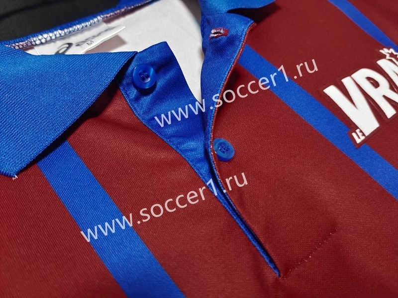 Retro Version 93-95 FC Girondins de Bordeaux Home Red&Blue Thailand Soccer Jersey AAA-C1046