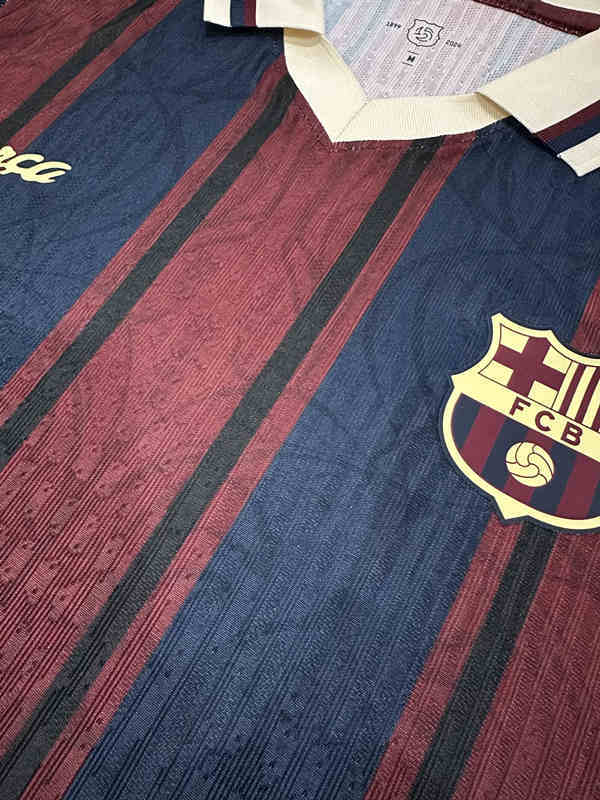 Player Version 2025-2026 125th Anniversary Edition Barcelona Red &Blue Thailand Soccer Jersey AAA-6905