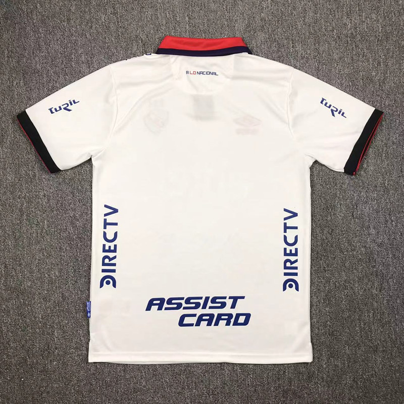 2024-2025 Club Nacional de Football Home White Thailand Soccer Jersey AAA-417