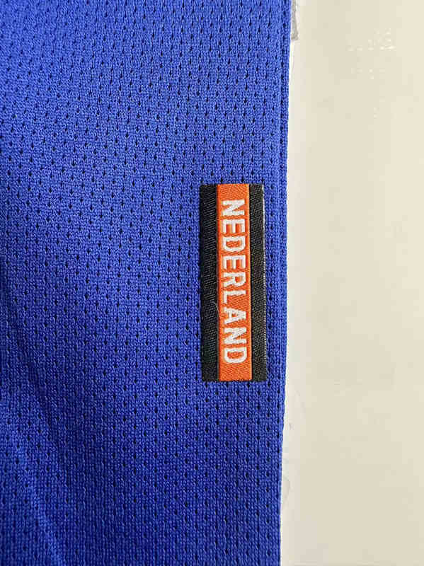Retro Version 1998 Netherlands Away Blue Thailand Soccer Jersey AAA-811