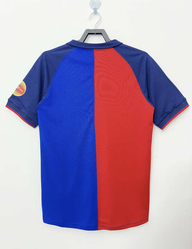 Retro Version 1899-1999 Barcelona Blue&Red Thailand Soccer Jersey AAA-811