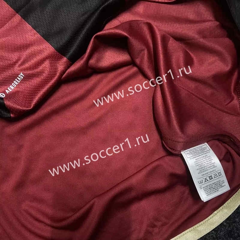(S-4XL) 2023-2024 Atalanta United Home Red&Black Thailand Soccer Jersey AAA-0871