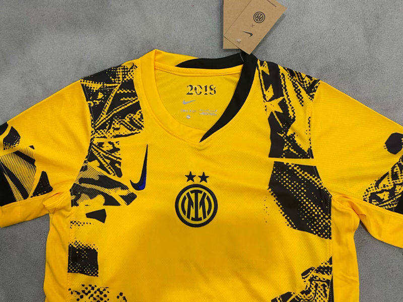 2024-2025 Inter Milan  2nd Away Yellow Thailand Soccer Jersey AAA-2524