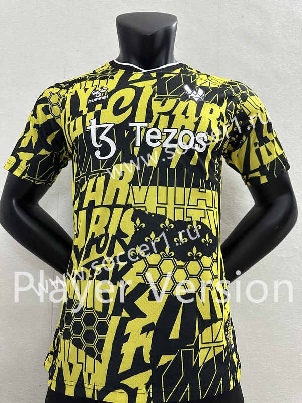 Player Version 2023-2024 Brentford Yellow Thailand Soccer Jersey AAA-2016