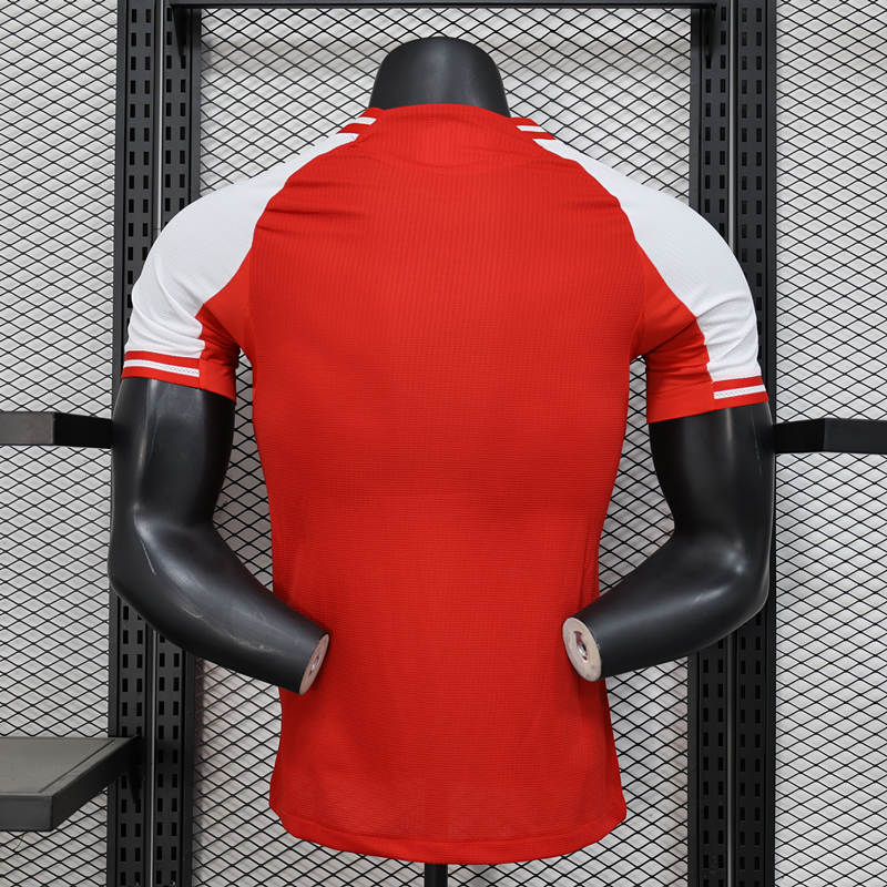 Player Version 2025-2026 Arsenal Red Thailand Soccer Jersey AAA-888