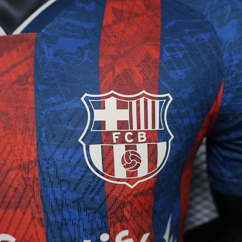 Player Version 2024-2025 Limited Version Barcelona Red&Blue Thailand Soccer Jersey AAA-888
