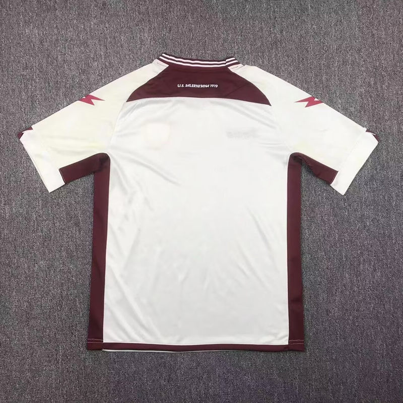 2024-2025 US Salernitana 1919 Away White Thailand Soccer Jersey AAA-417