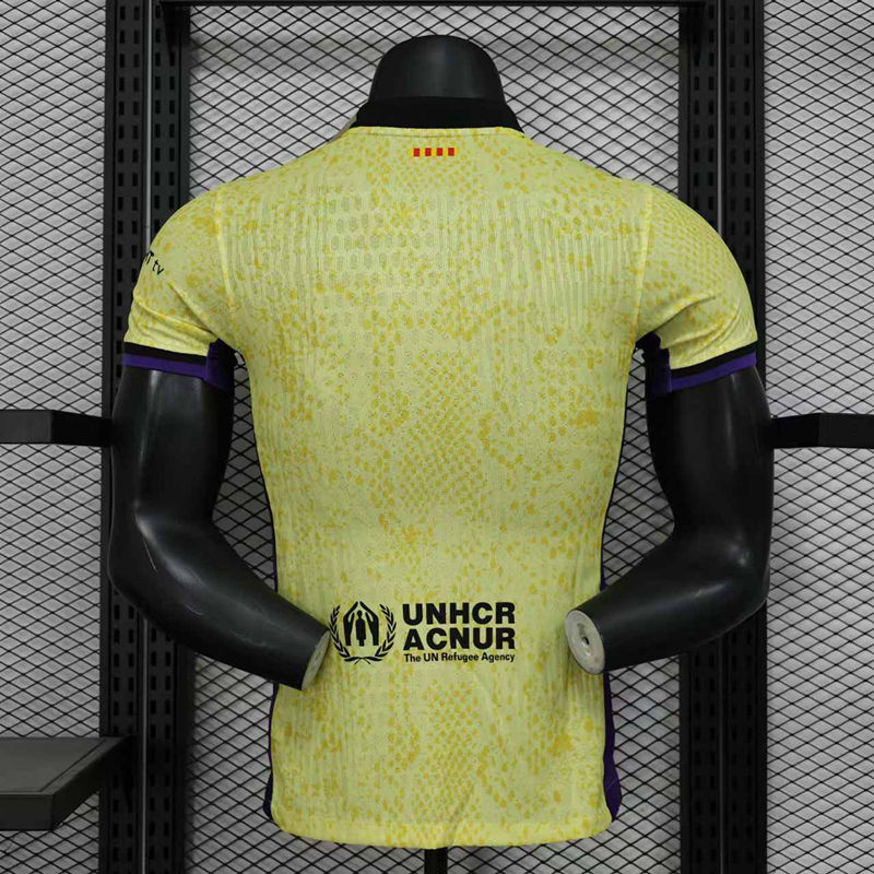 Player Version 2025-2026 Special Version Barcelona Yellow Thailand Soccer Jersey AAA-888