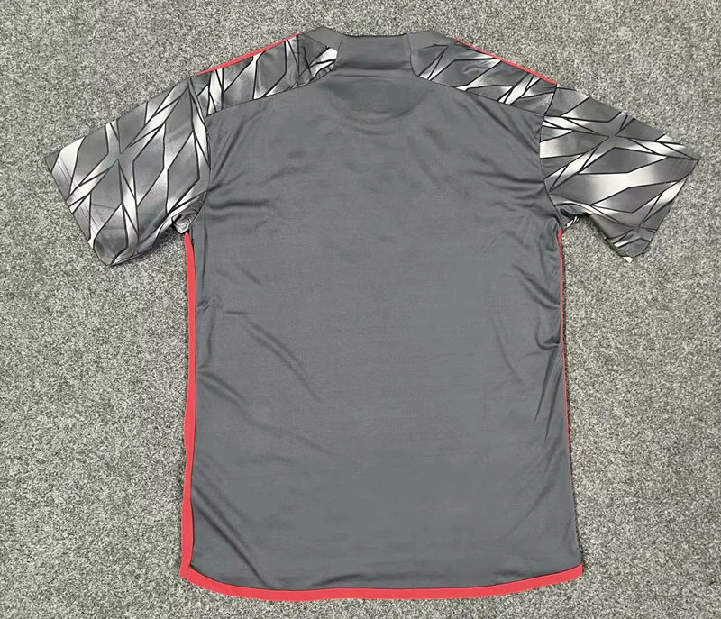(S-4XL)2024-2025 Flamengo 2nd Away Gray Thailand Soccer Jersey AAA-GB