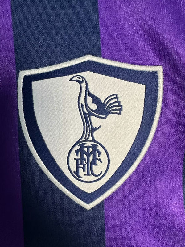 Retro Version 95-97 Tottenham Hotspur Away Purple Thailand Soccer Jersey AAA-811