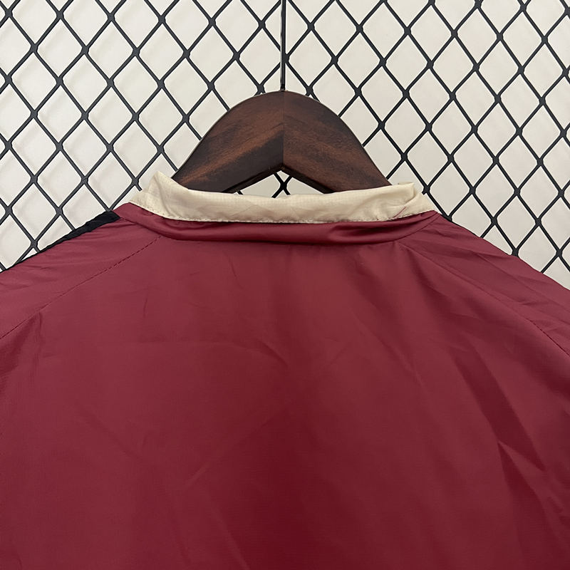 2024-2025 Belgium Maroon&Beige Thailand Double-Sided Wear Thailand Trench Coats-0255