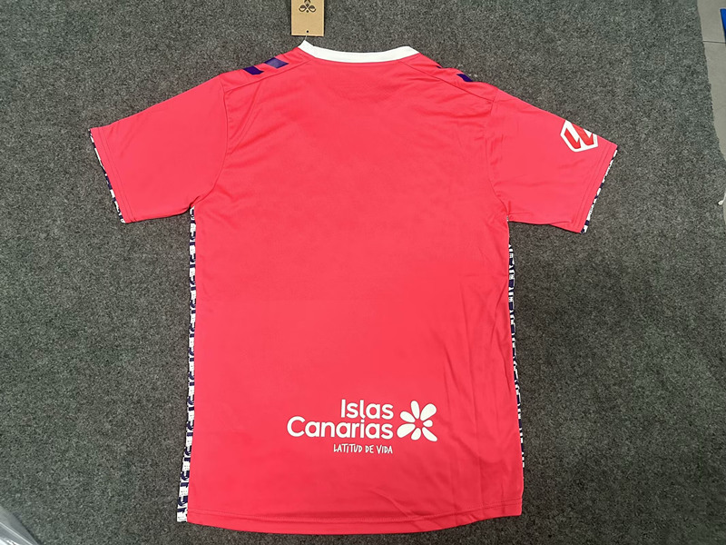2024-2025 CD Tenerife 2nd Away Pink Thailand Soccer Jersey AAA-6032