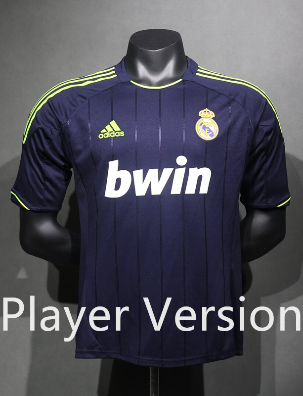 Player Version Retro Version 2012-2013 Real Madrid Away Royal Blue Thailand Soccer Jersey AAA-4563