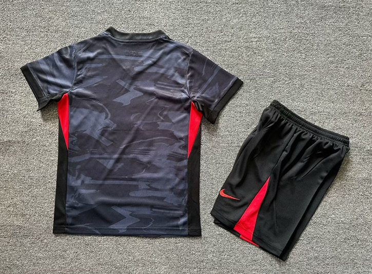 2024-2025 Birmingham City 2nd Away Dark Gray Kid/Youth Soccer Uniform-7809
