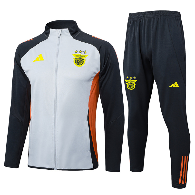 2024-25 Benfica Gray Thailand Soccer Jacket Uniform-815