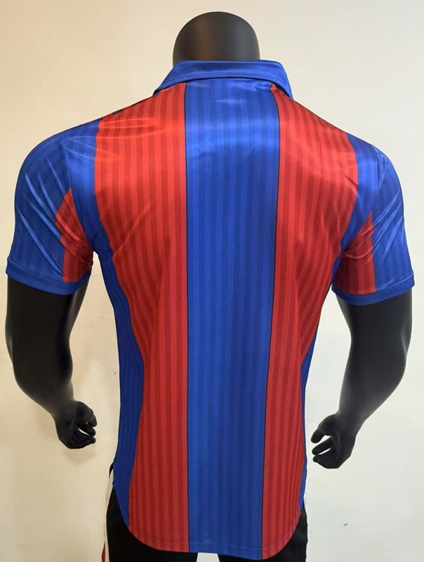 Player Retro Version 1989-92 Barcelona Home Blue&Red Thailand Soccer Jersey AAA-1959