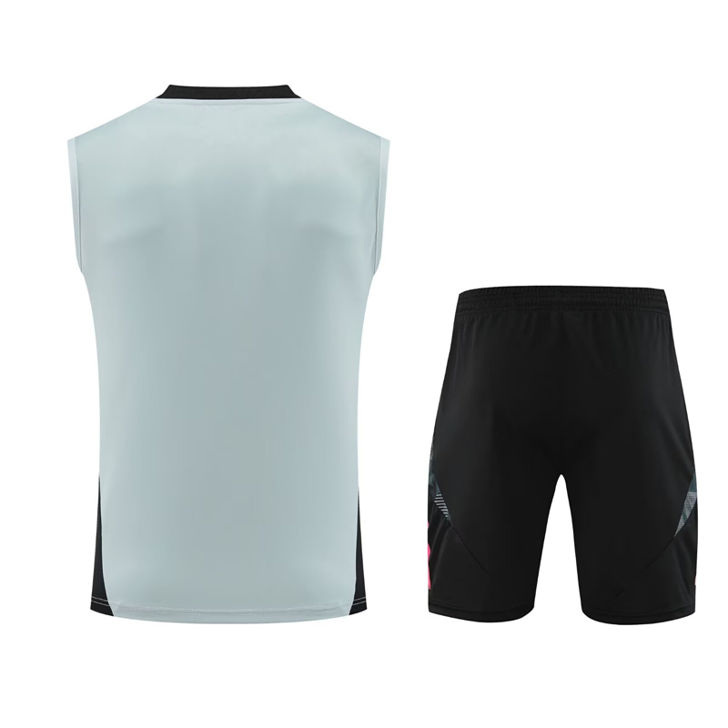 2024-2025 Juventus Light Gray Thailand Soccer Vest Uniform-418
