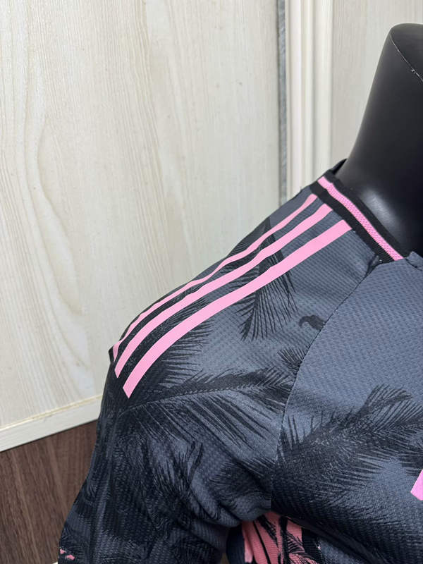Player Version 2025-2026 Inter Miami CF Black Thailand Soccer Jersey AAA-9812