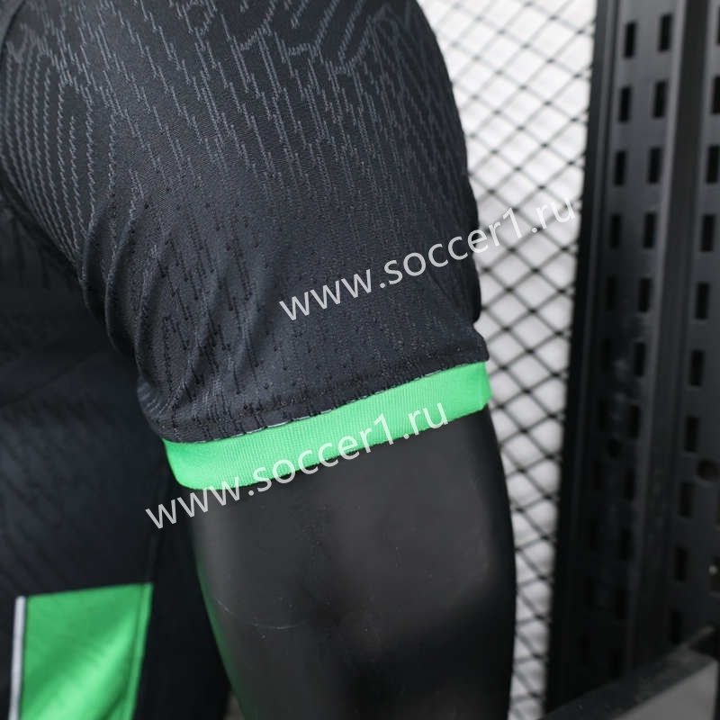 Player Version 2023-2024 Brighton & Hove Albion Away Black&Green Thailand Soccer Jersey AAA-888