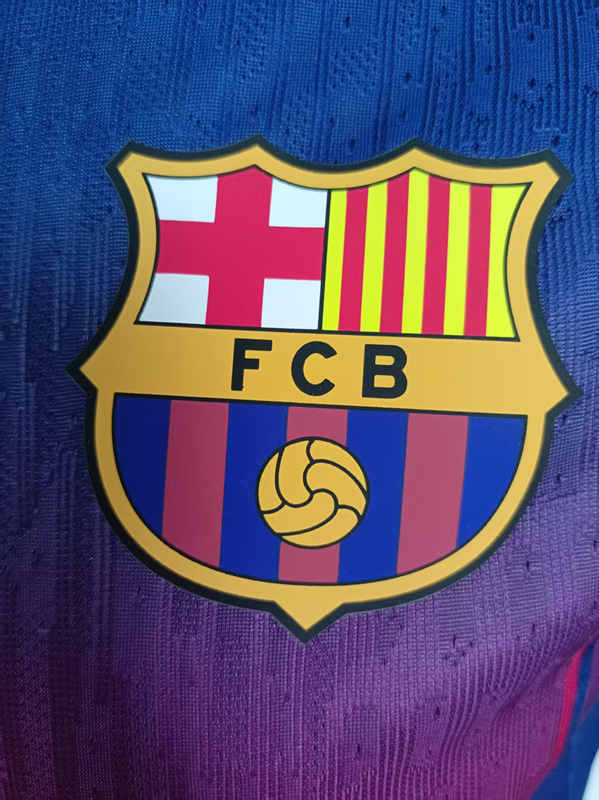 Player Version 2025-2026 Barcelona Home Red&Blue Thailand Soccer Jersey AAA-1959
